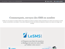 Tablet Screenshot of lesms.com